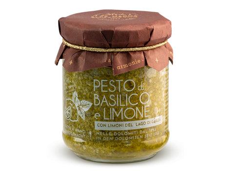 Pesto basilico e limone