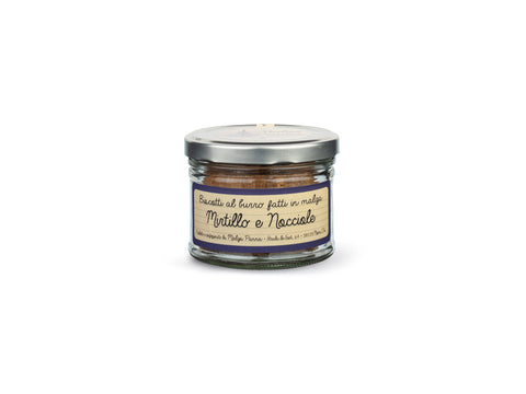 Almbutterkekse mit Heidelbeeren und Nüssen