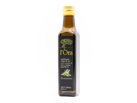 Italienisches natives Olivenöl extra mit Rosmarin