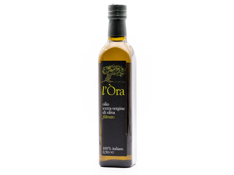 Italienisches natives Olivenöl extra filtrato